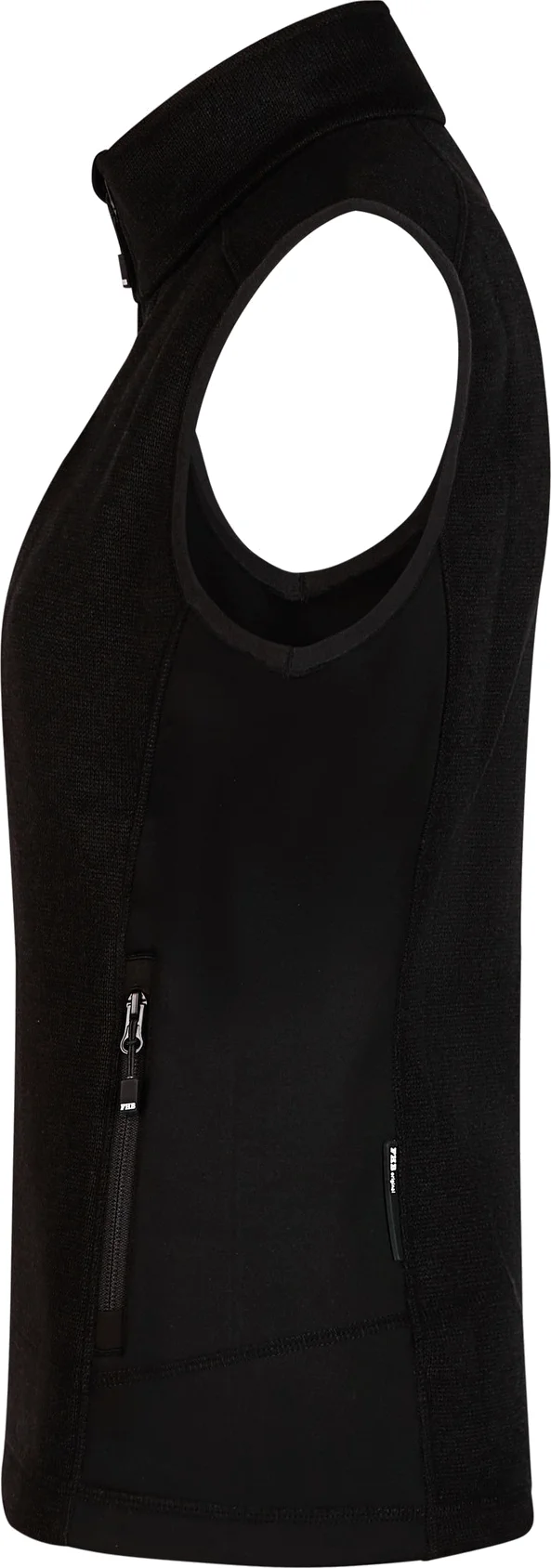 FHB-79599-elsa-strick-fleece-weste-schwarz-left-7 FHB Strick-Fleece-Weste ELSA