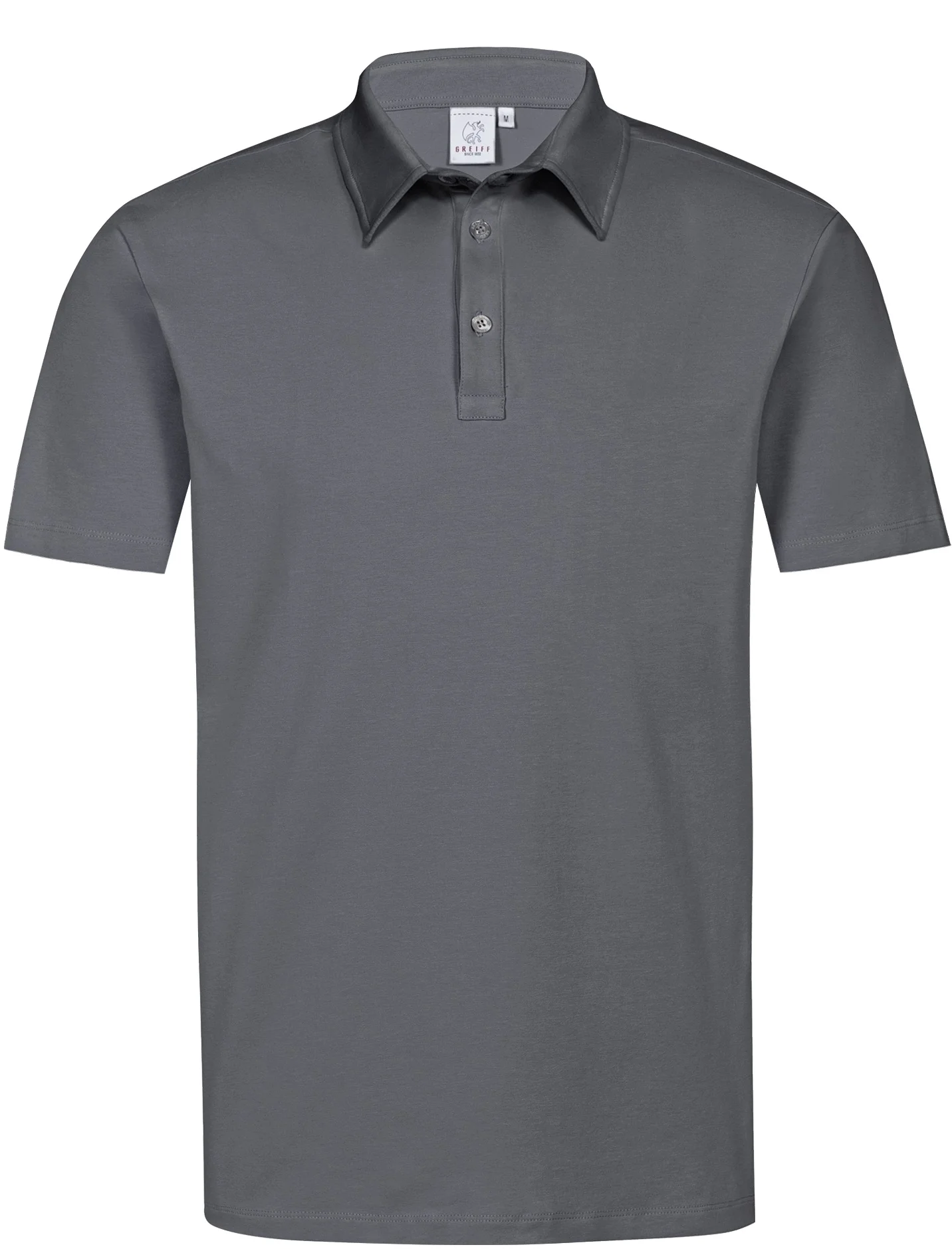 greiff-66270-herren-poloshirt-rf_1405_anthrazit-front-2 GREIFF Herren Poloshirt Regular Fit