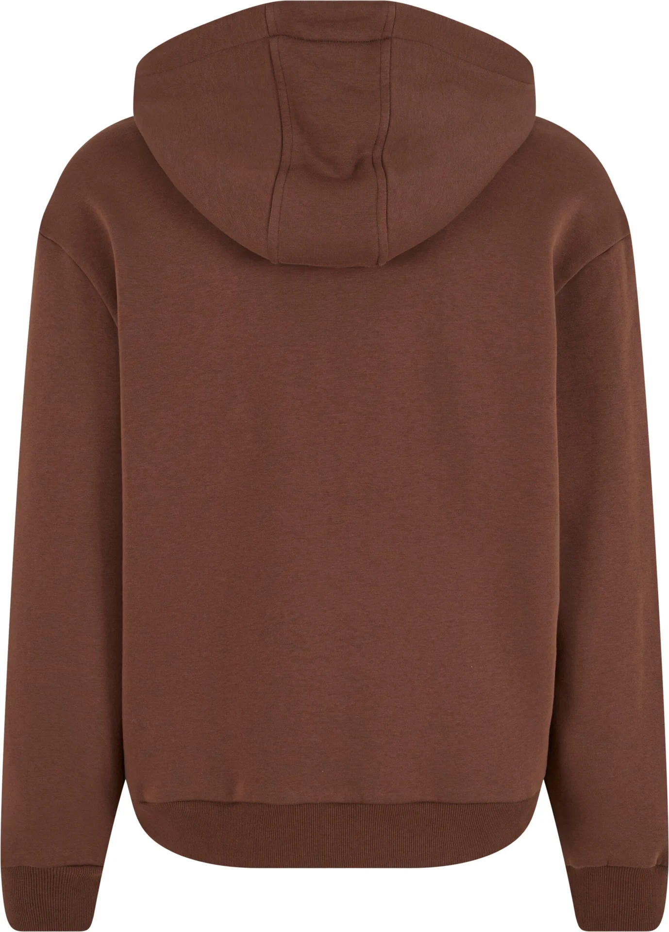 Build Your Brand Fluffy Zip Hoody