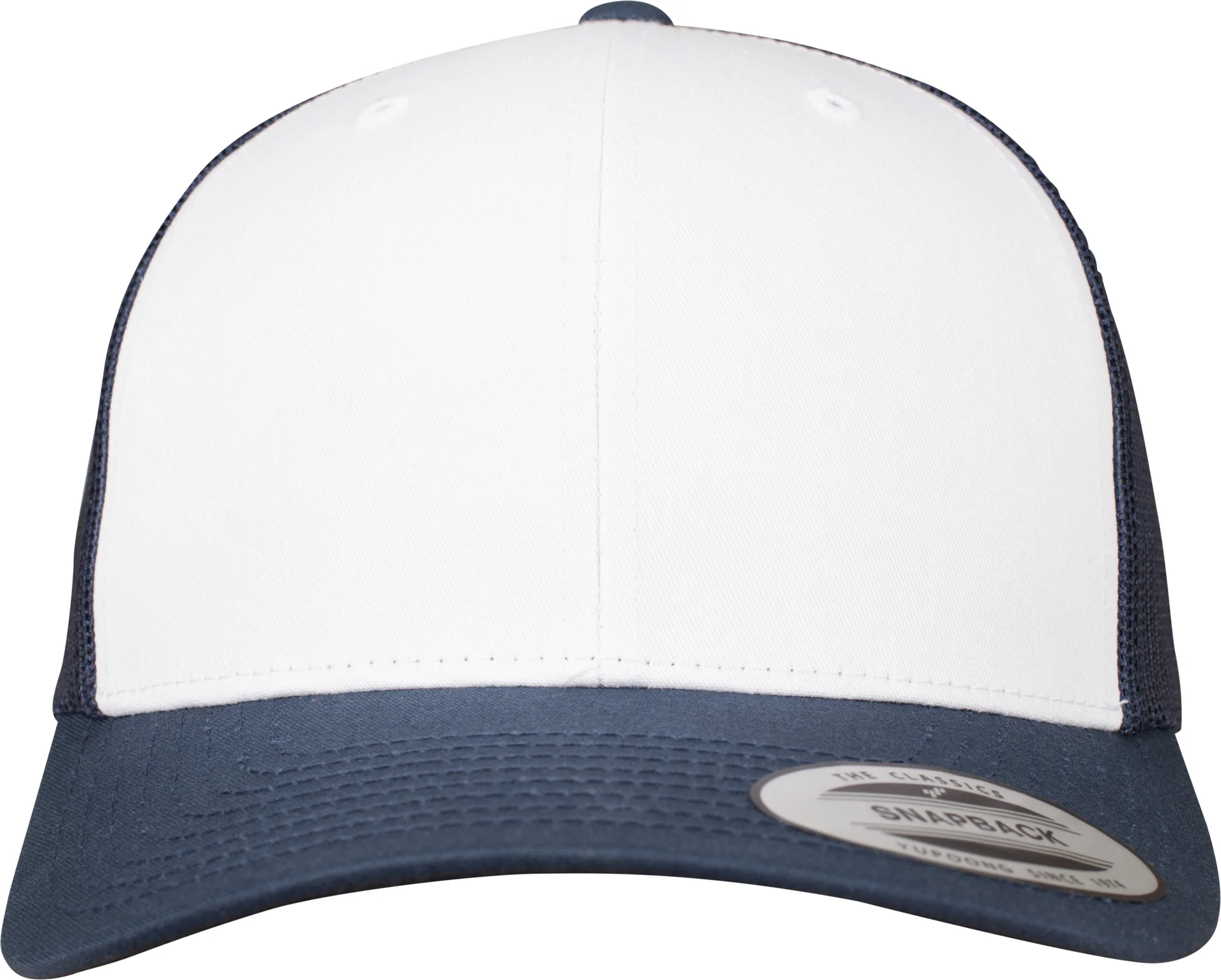 flexfit-6606cf-retro-trucker-colored-front-navy-white-navy-front-2 FLEXFIT Retro Trucker Colored Front