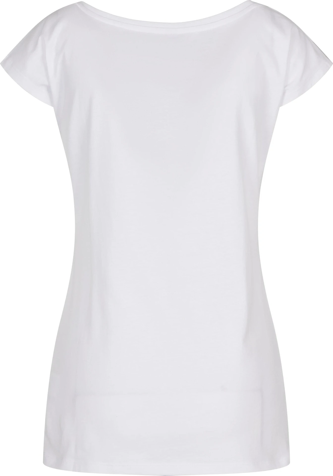 Build Your Brand Ladies Wide Neck Tee