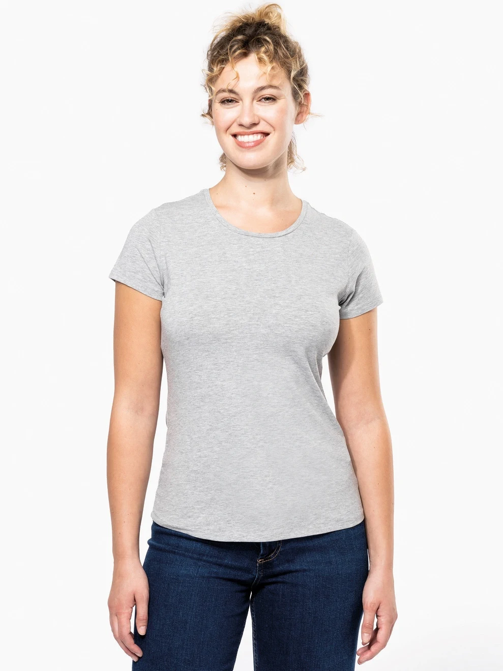 kariban-K3013-damen-stretch-t-shirt-model-0 Kariban Damen Stretch T-Shirt