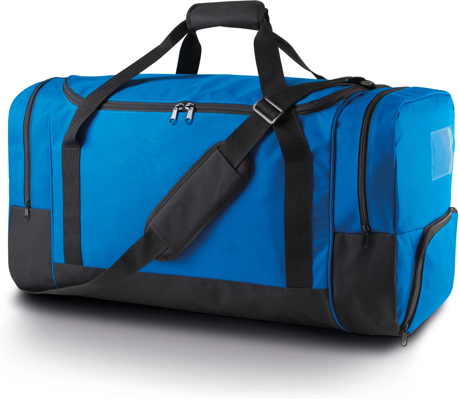 kariban-PA531-grosse-sporttasche-royalblue-black-front-4 Kariban Große Sporttasche