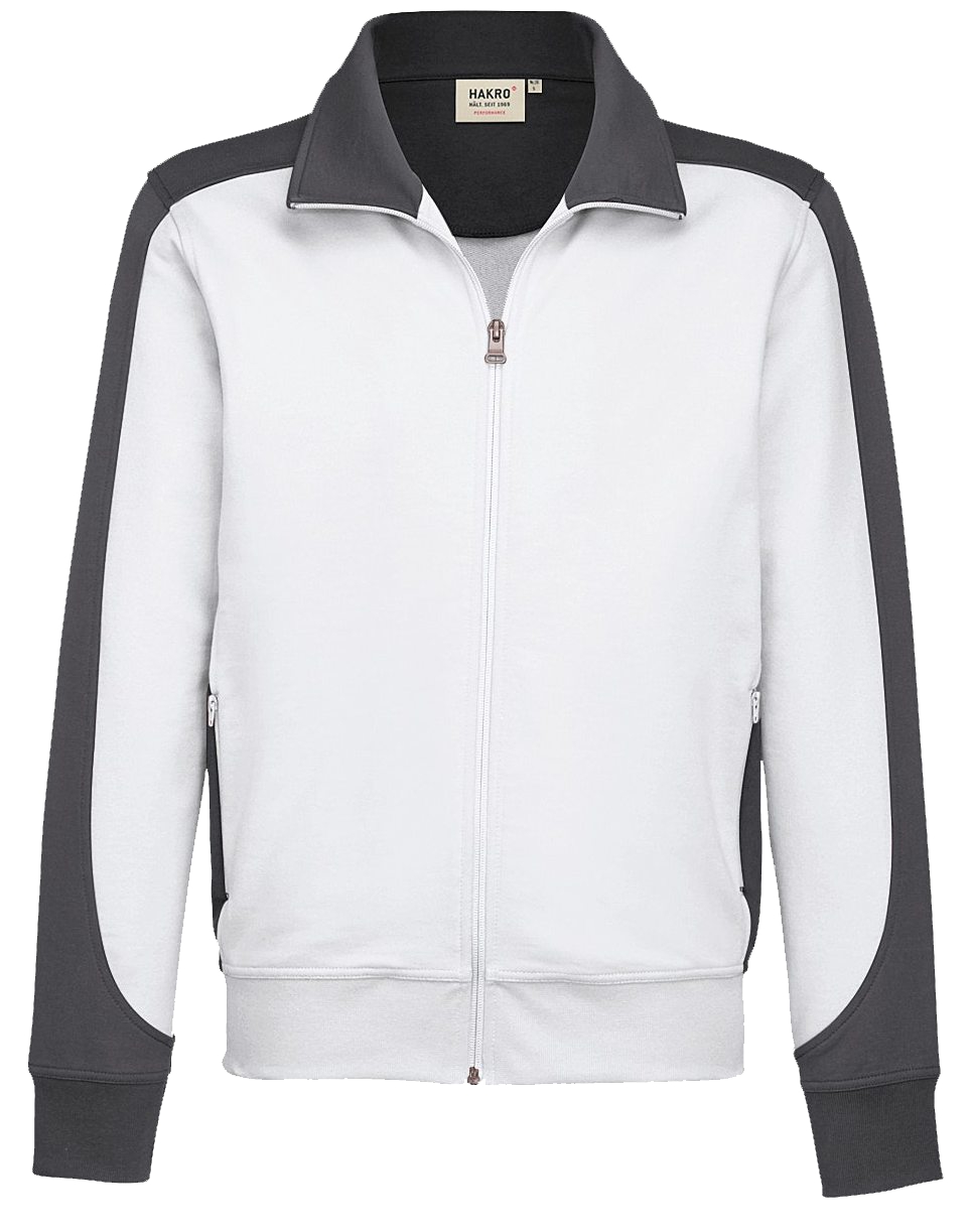 HAKRO Sweatjacke 477 Contrast Mikralinar®