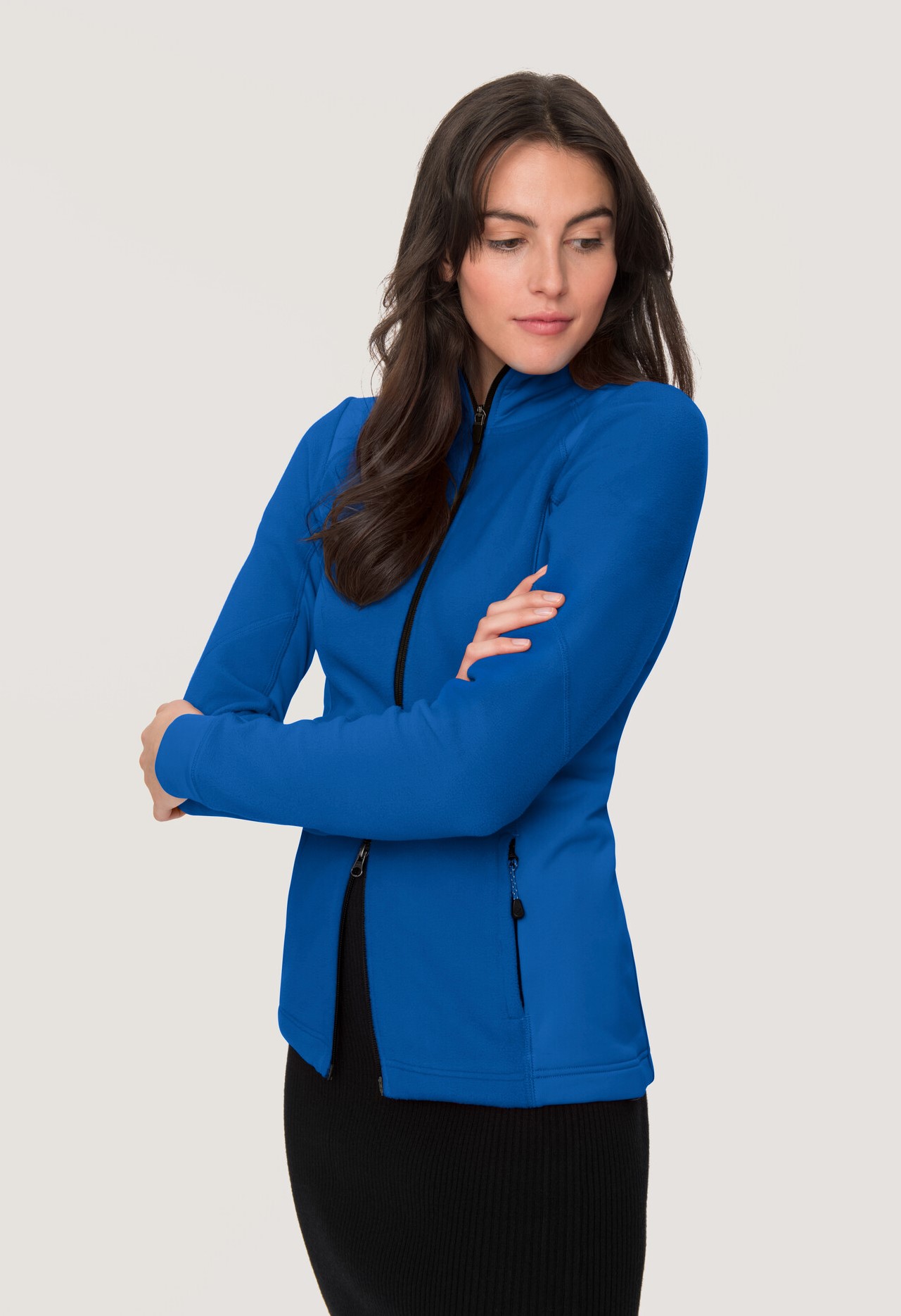 HAKRO Damen-Stretchfleecejacke 244 Erin HAKRO Damen-Stretchfleecejacke 244 Erin