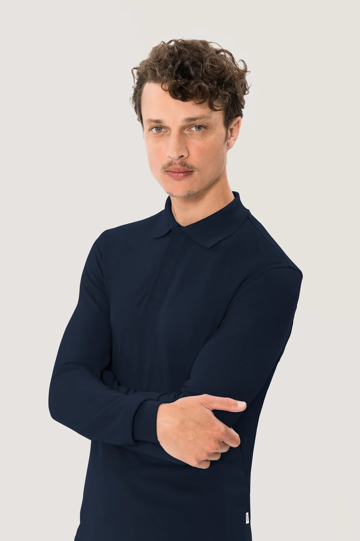 HAKRO Longsleeve-Poloshirt 821 HACCP Mikralinar®