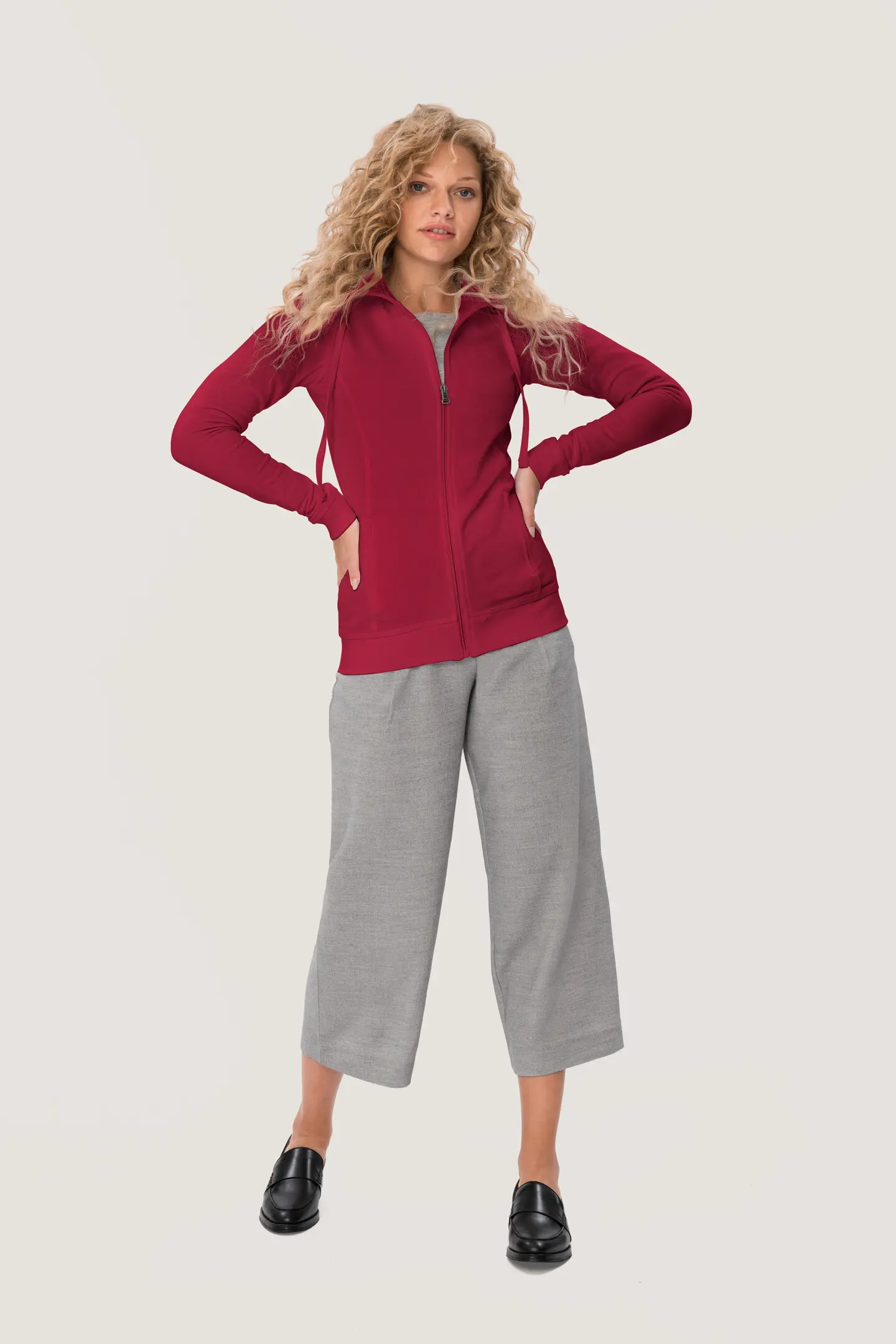 HAKRO Women-Sweatjacke 406 College HAKRO Women-Sweatjacke 406 College