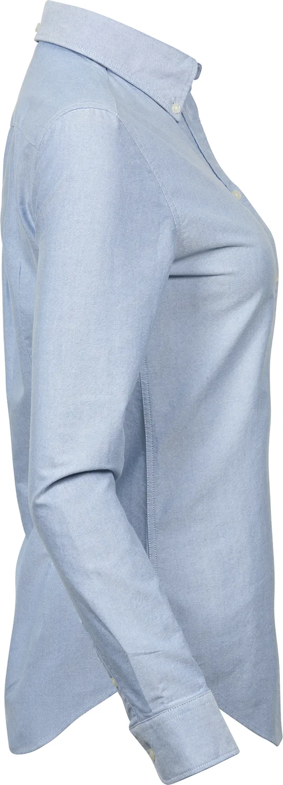tee-jays-4001-womens-perfect-oxford-shirt-lightblue-right-4 Tee Jays Women's Perfect Oxford Shirt