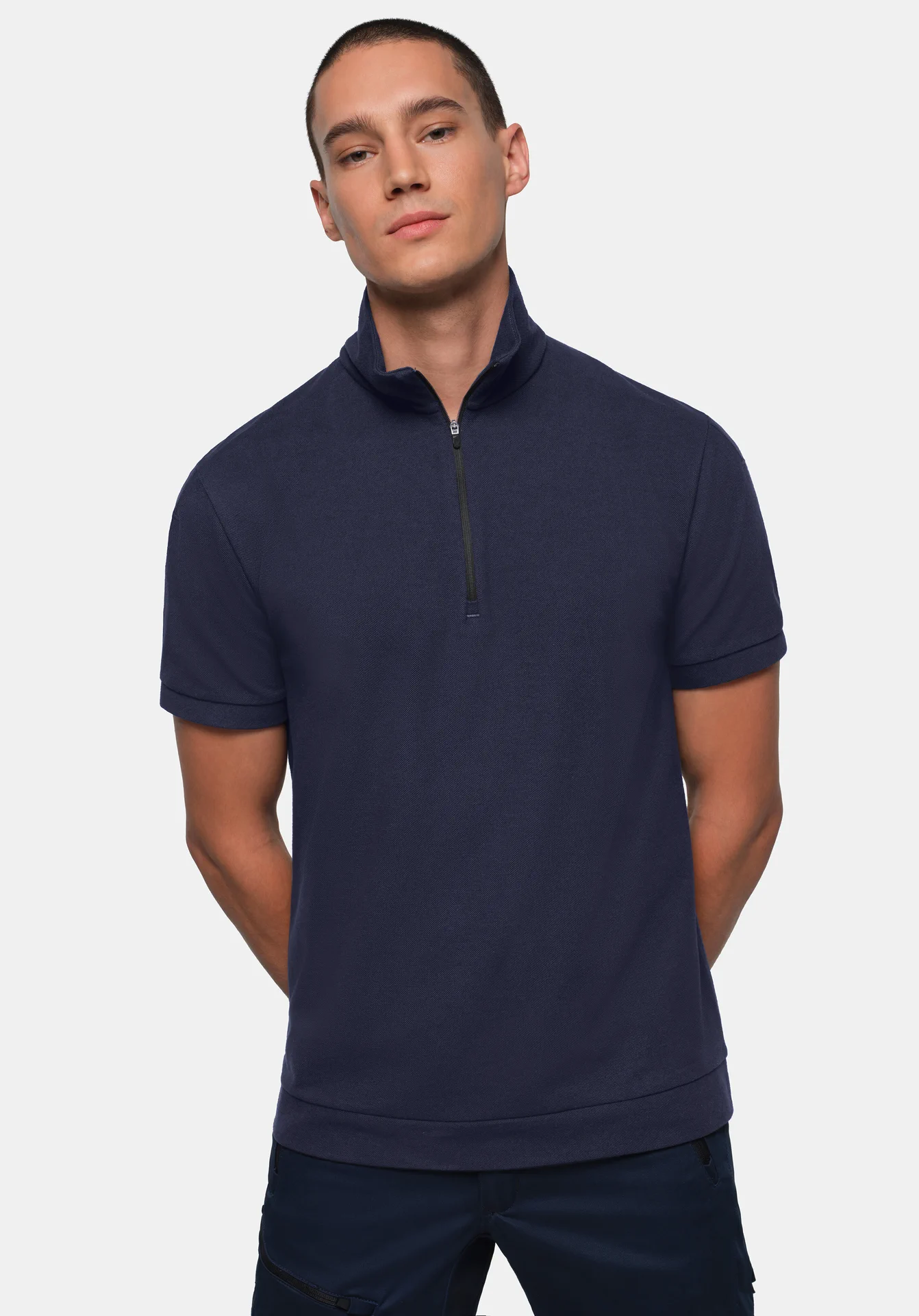 HAKRO Zip-Shirt 534 Piqué MIKRALINAR® ECO