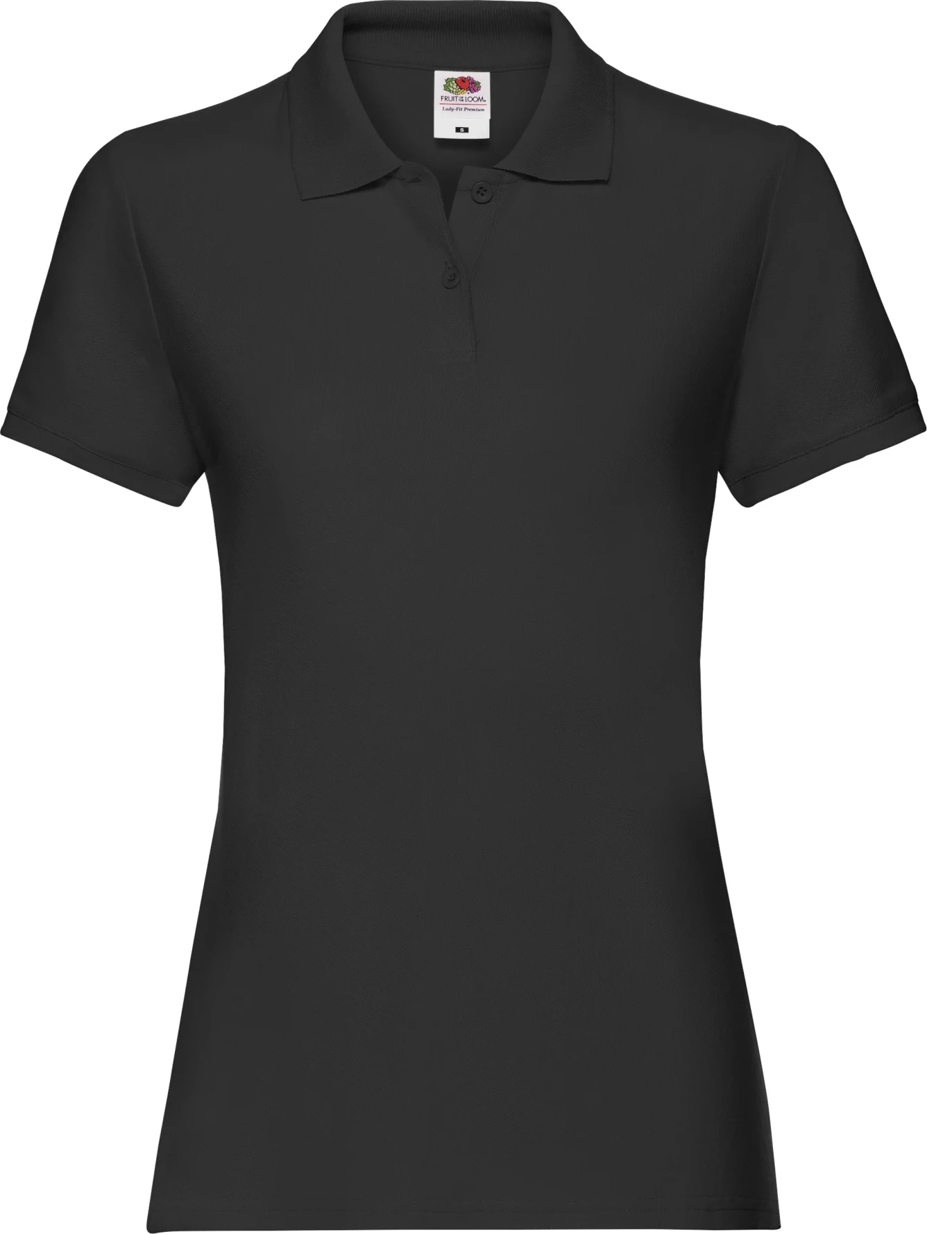 fruit-of-the-loom-63-030-0-ladies-premium-poloshirt-black-4 F.O.L. Lady-Fit Premium Polo