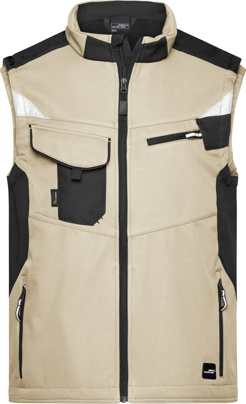 James & Nicholson Workwear Softshell Vest -Strong-