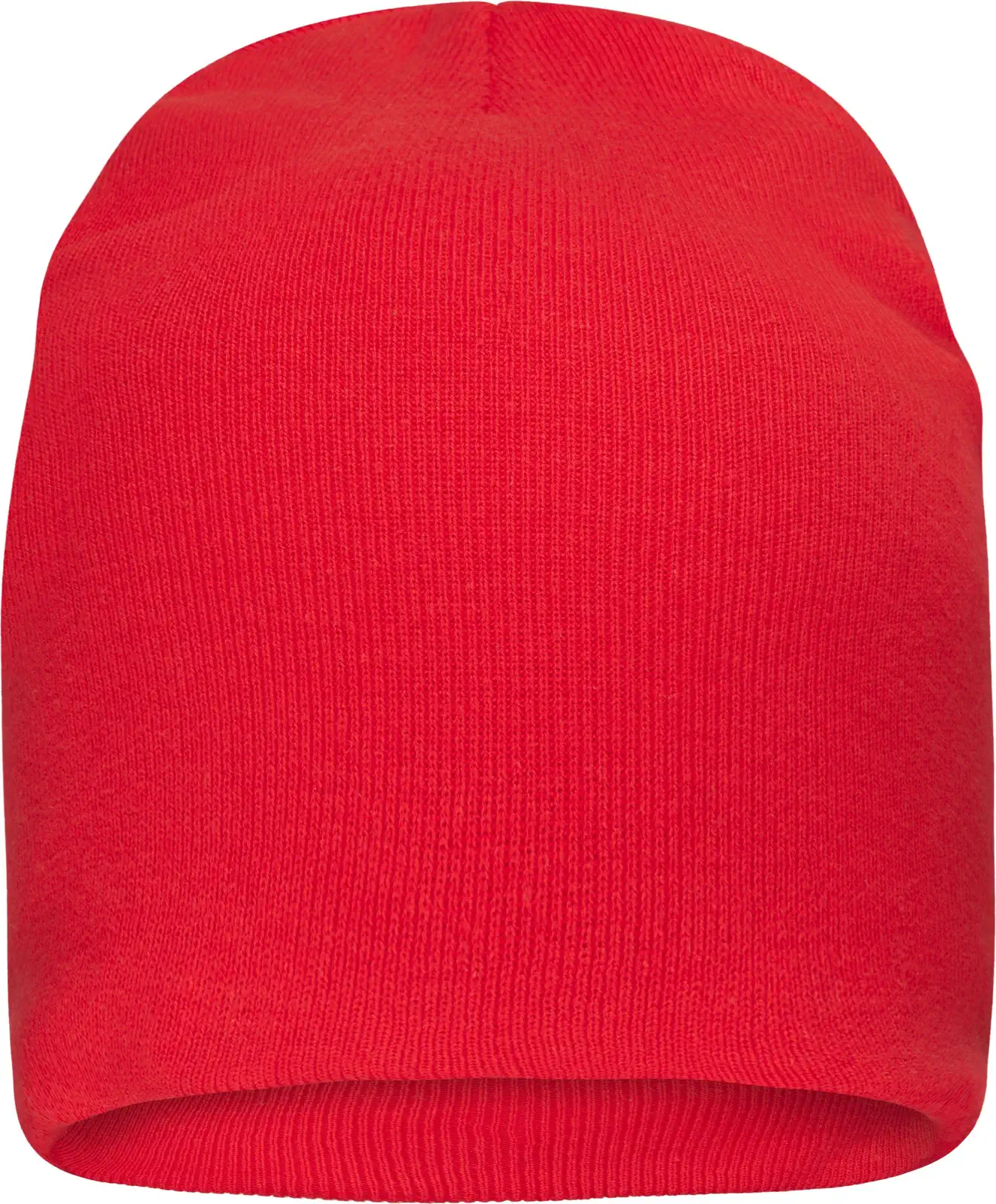 daiber-mb7410-bio-cotton-casual-beanie-red-front-3 daiber Bio Cotton Casual Beanie