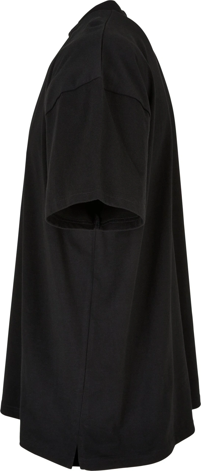 Build Your Brand Oversized Mock Neck Tee
