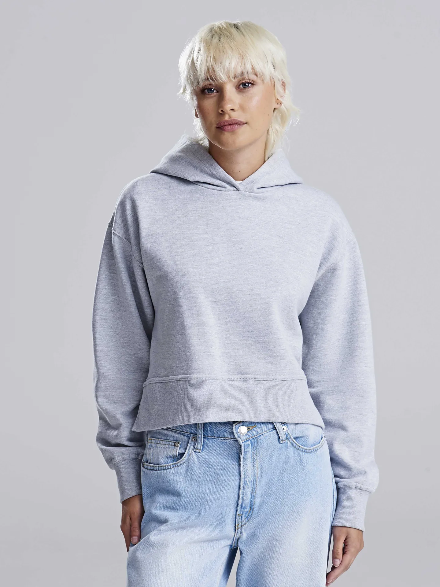 justhoods-jh305-womens-relaxed-hoodie-model-0 Just Hoods Women's Relaxed Hoodie