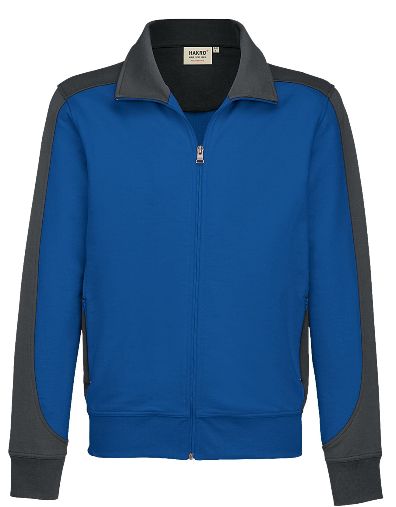 HAKRO Sweatjacke 477 Contrast Mikralinar®