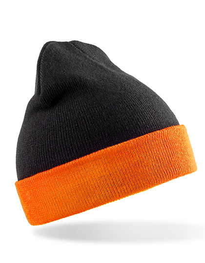 Result Recycled Black Compass Beanie