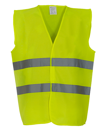 YOKO High Vis 2 Bands Waistcoat YOKO High Vis 2 Bands Waistcoat