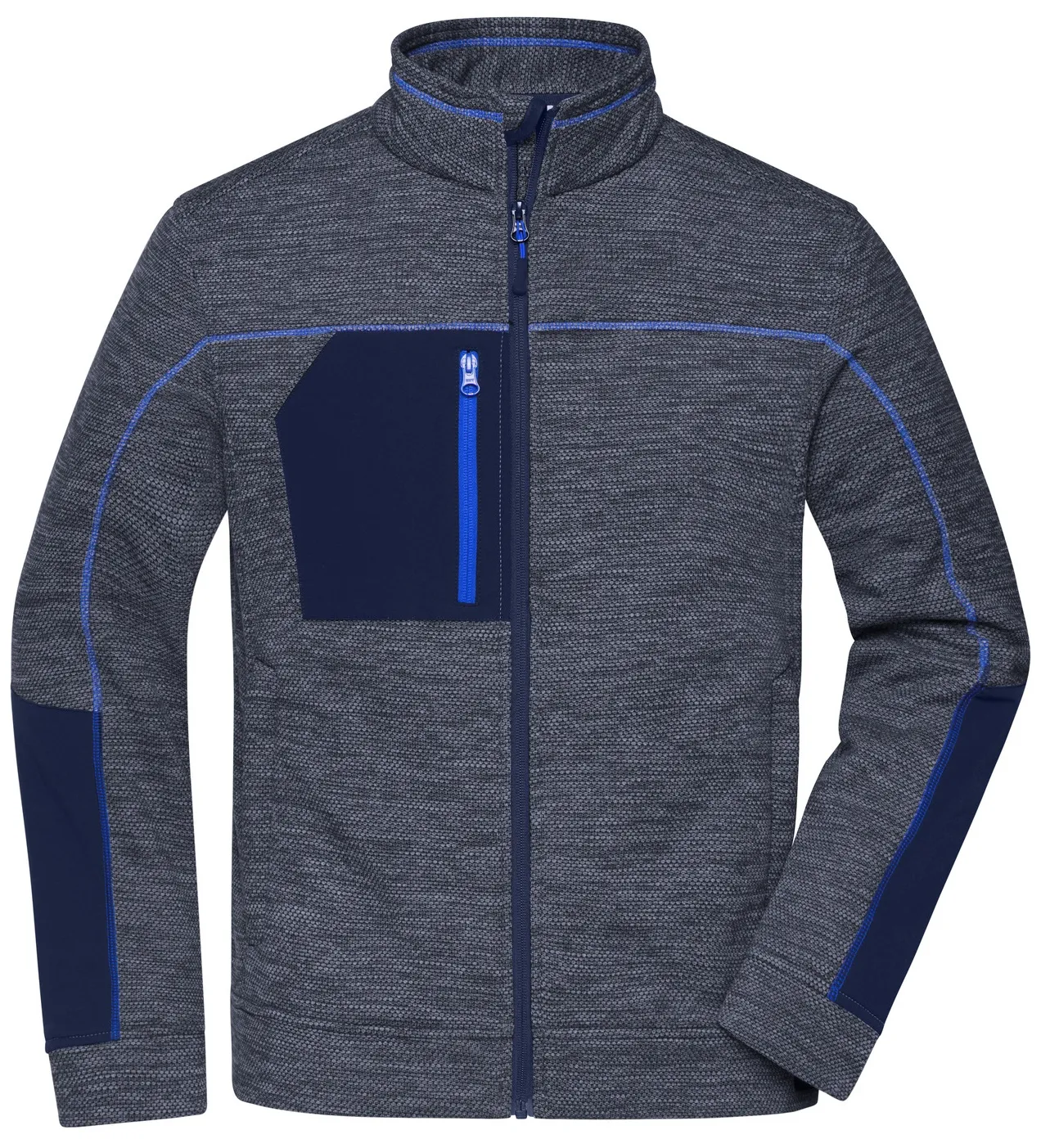 navy melange