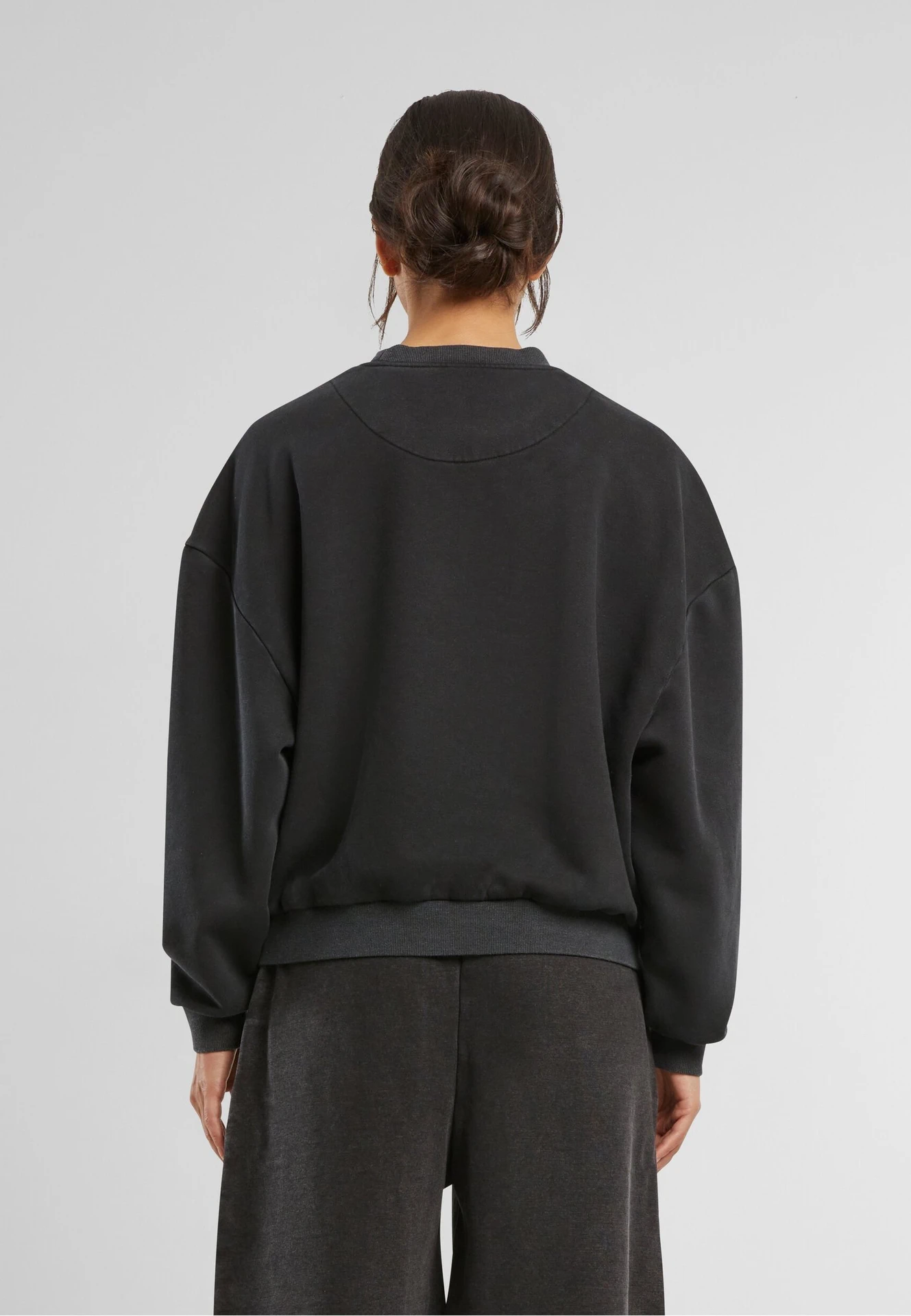 Build Your Brand Ladies Vintage Heavy Crewneck