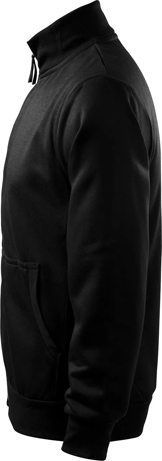 malfini-407-adventure-sweatshirt-herren-schwarz-sleeve-4 MALFINI Sweatshirt Adventure 407