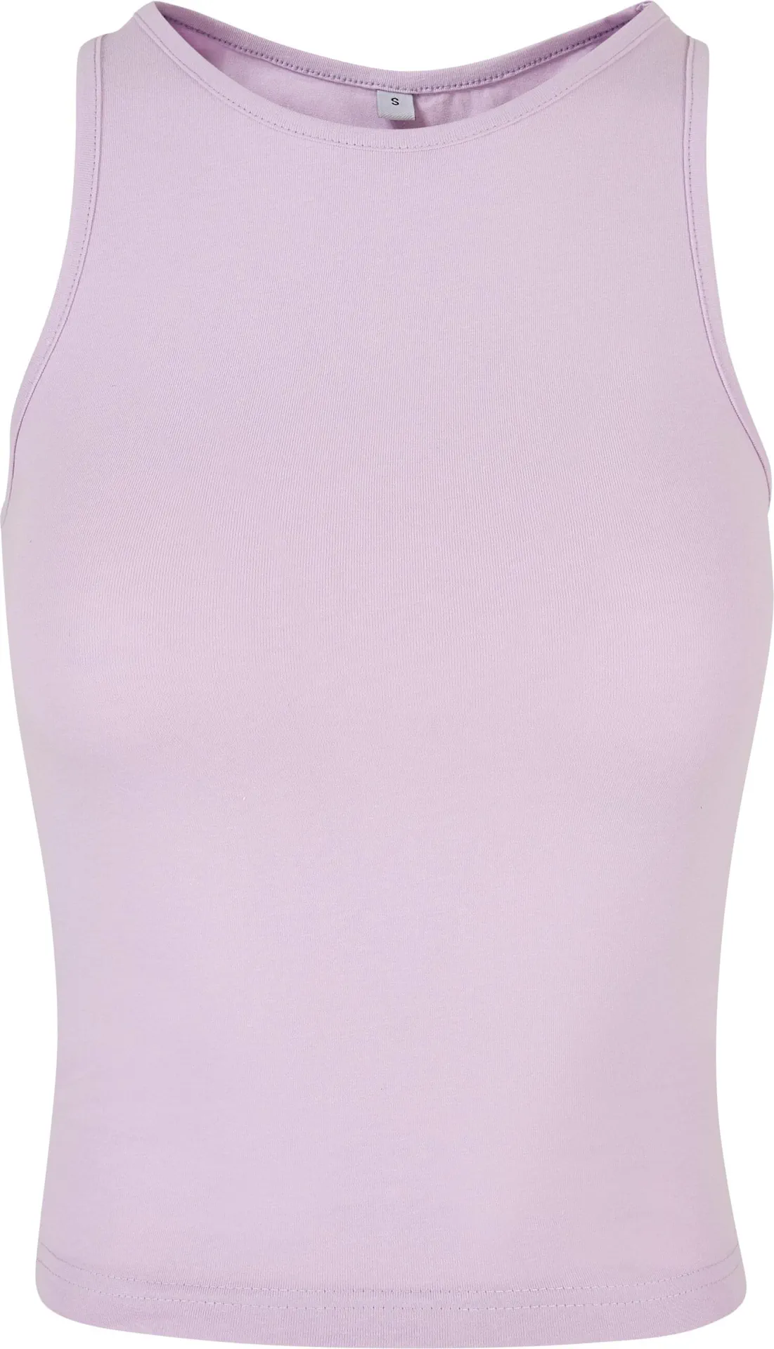 BYB-BY208-ladies-racer-back-top-lilac-front-4 Build Your Brand Ladies Racer Back Top