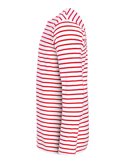SOL'S Men's Long Sleeve Striped T-Shirt Marine SOL'S Men's Long Sleeve Striped T-Shirt Marine