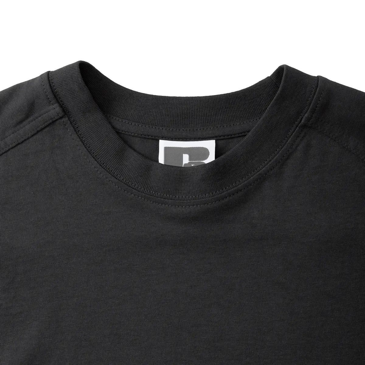 russell-r010m-adults-heavy-duty-t-shirt-black-detail-6 Russell Heavy Duty Workwear T-Shirt