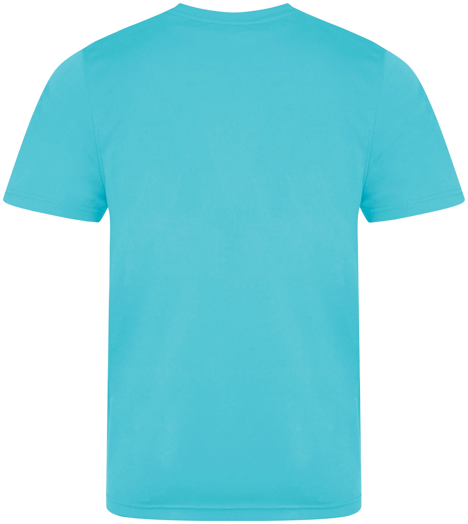 justcool-jc020-cool-smooth-t-shirt-turquoise-back-3 Just Cool Cool Smooth T