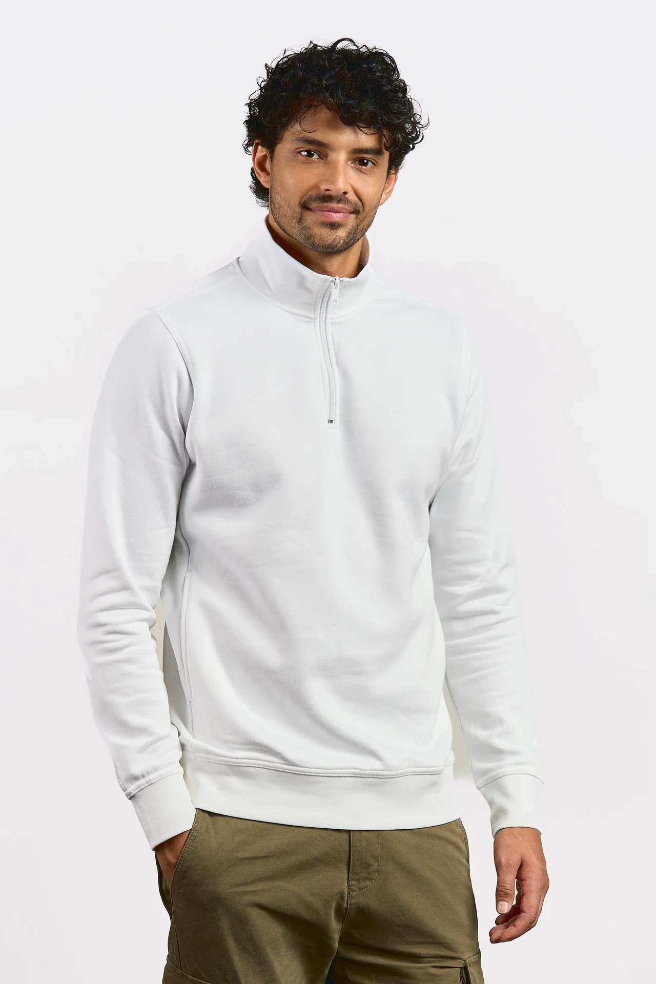 Promodoro Unisex Troyer Side Pocket