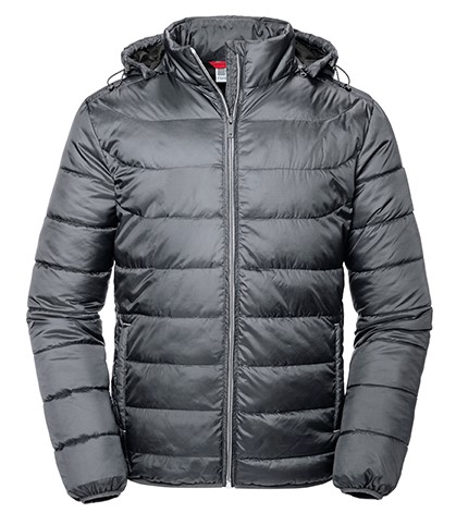 Russell Men's Hooded Nano Jacket Russell Men's Hooded Nano Jacket
