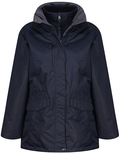 regatta-tra148-womens-benson-lll-breathable-3-in-1-jacket-navy-front-2 Regatta Women´s Benson III Breathable 3 in 1 Jacket