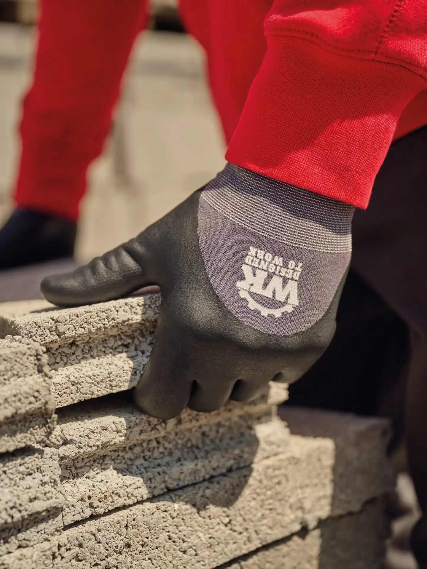 kariban-WKP702-workwear-schwerarbeits-handschuhe-model-5 Kariban Workwear Schwerarbeits-Handschuhe