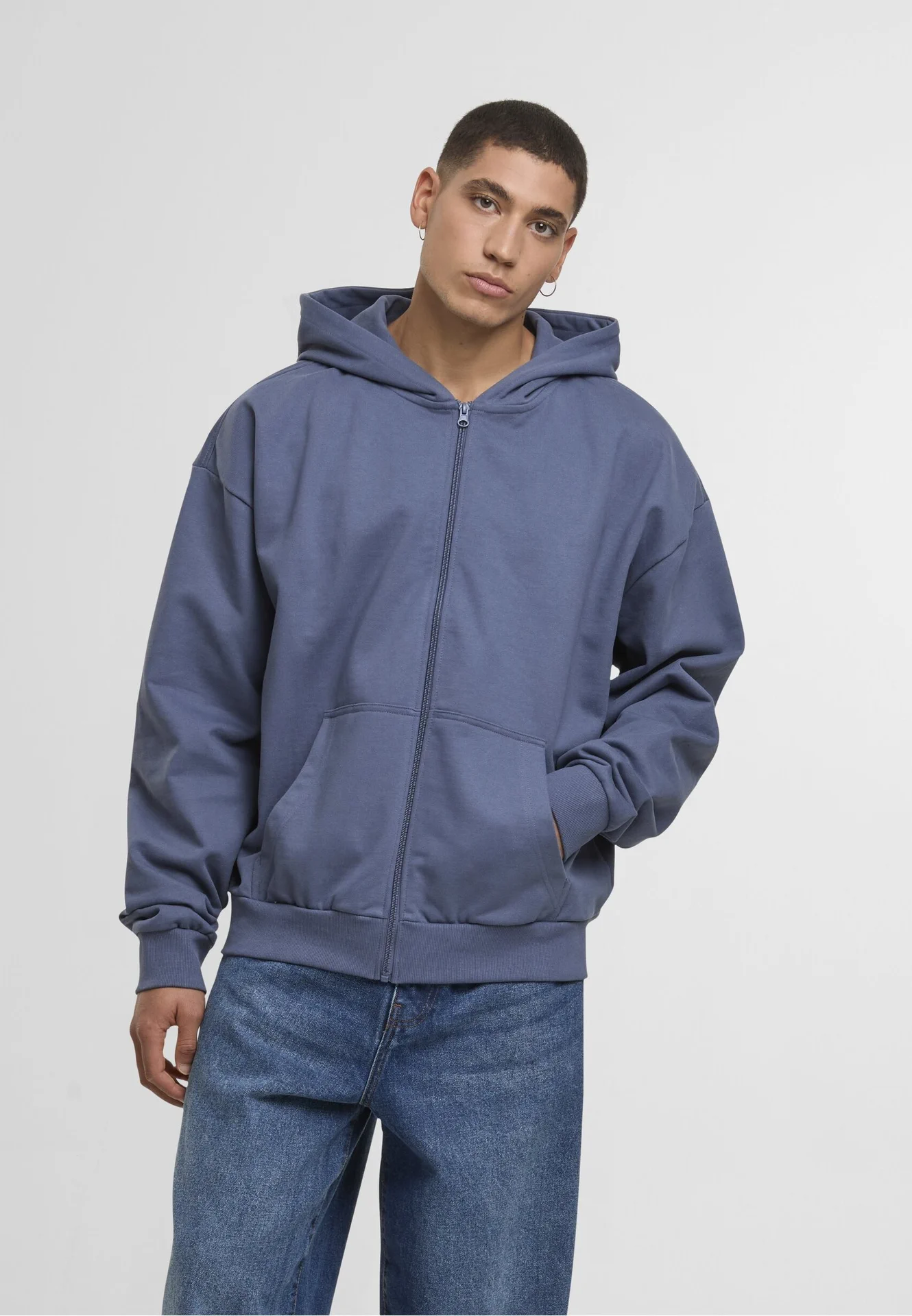 Build Your Brand Ultra Heavy Zip Hoody