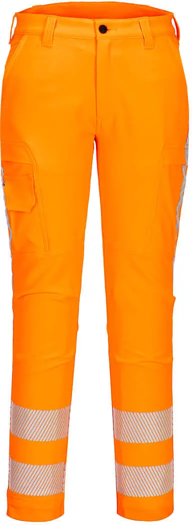 PORTWEST R440 RWS Warnschutz Stretch Arbeitsbundhose PORTWEST R440 RWS Warnschutz Stretch Arbeitsbundhose