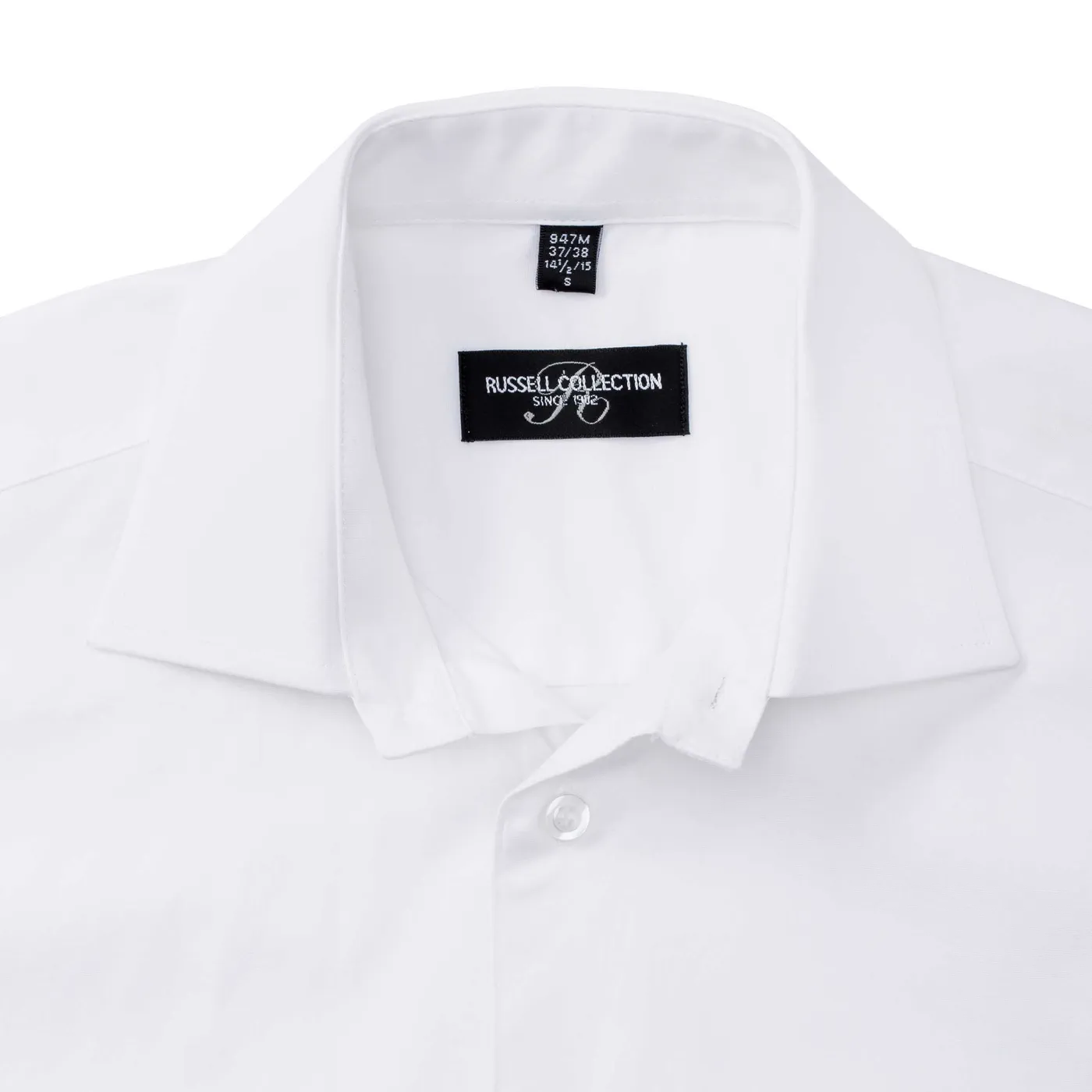Russell Men's Short Sleeve Easy Care Fitted Shirt