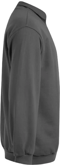 promodoro-5050-mens-new-troyer-sweater-graphite-side-5 Promodoro Men's Troyer Sweater