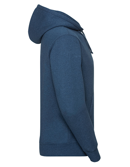 Russell Men`s Authentic Melange Hooded Sweat