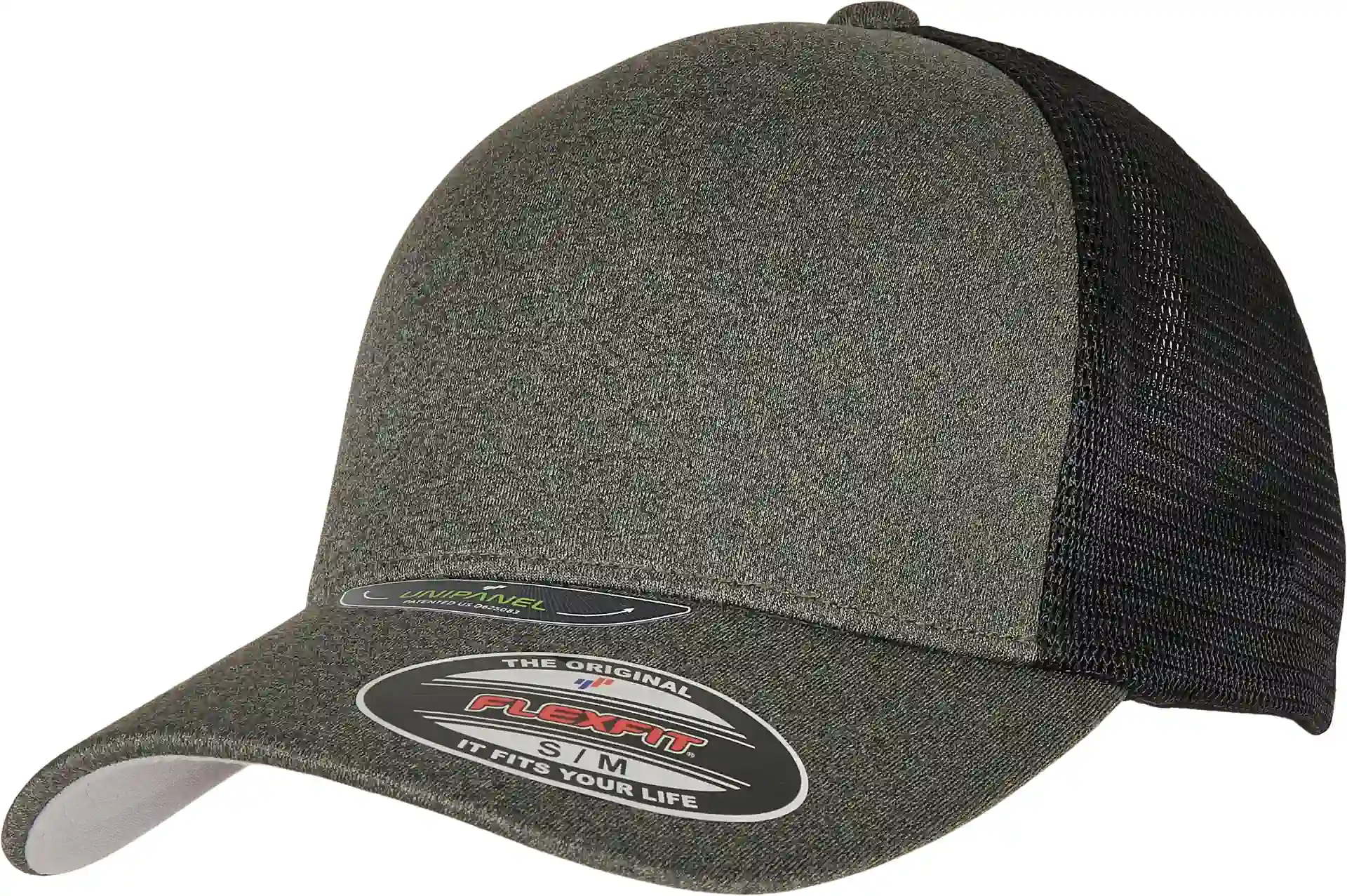 flexfit-5511up-unipanel-cap-olive-black-front-1 FLEXFIT Unipanel™ Cap