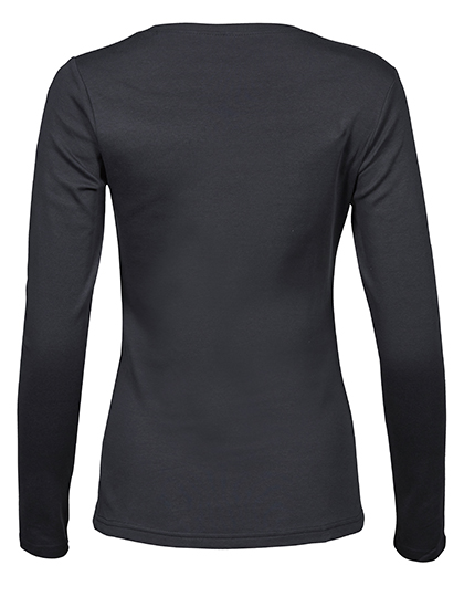 TEE JAYS Ladies Long Sleeve Interlock Tee TEE JAYS Ladies Long Sleeve Interlock Tee