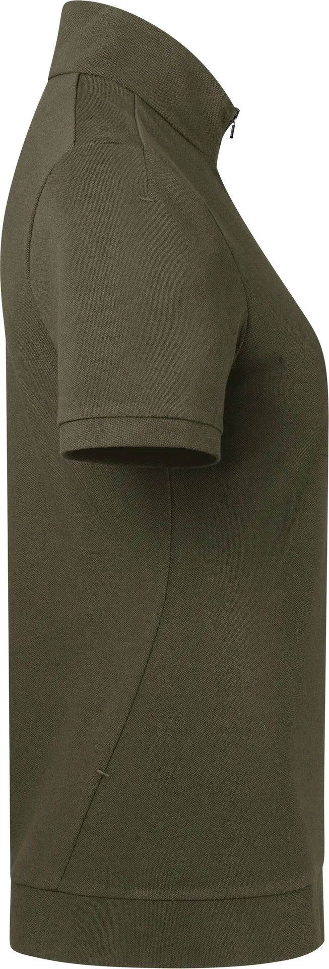 HAKRO Damen Zip-Shirt 334 Piqué MIKRALINAR® ECO