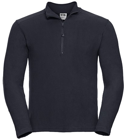 Russell Men`s Quarter Zip Microfleece