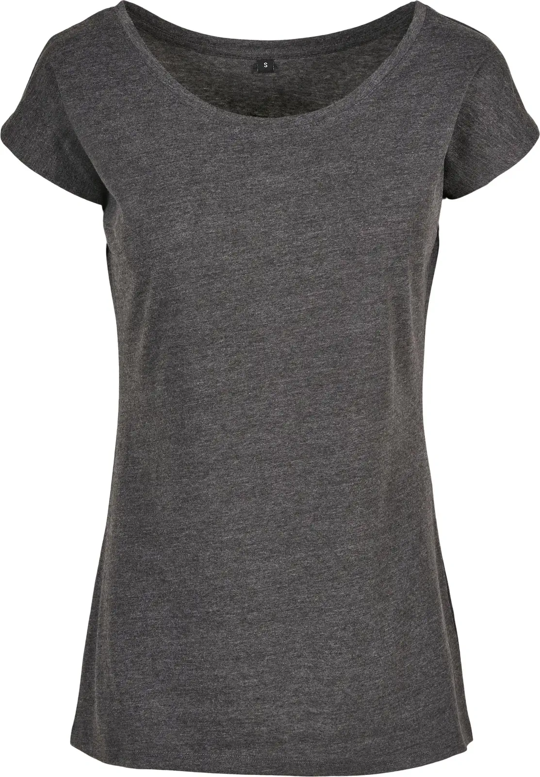 Build Your Brand Ladies Wide Neck Tee