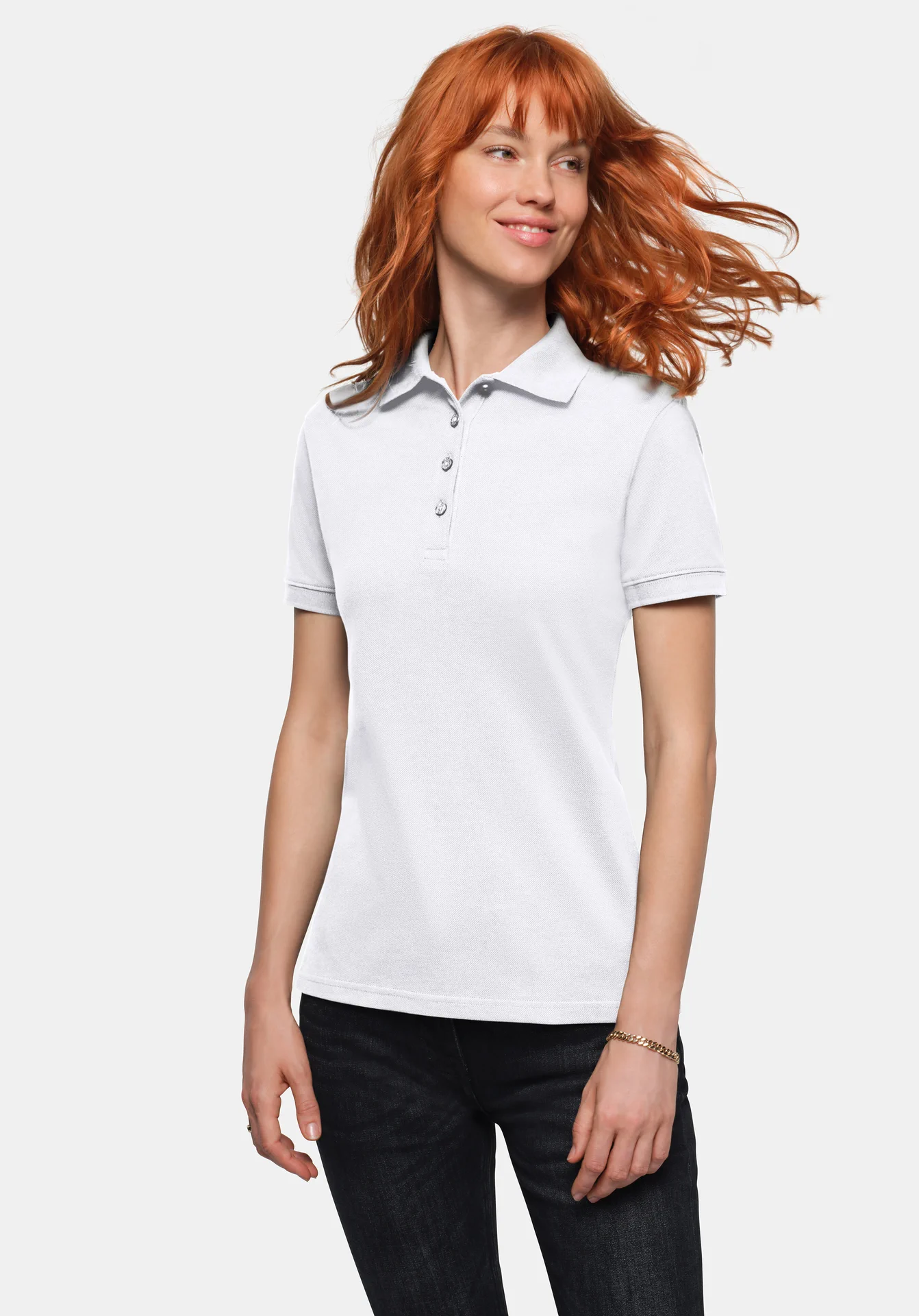 HAKRO Damen Poloshirt 301 Bio-Baumwolle GOTS