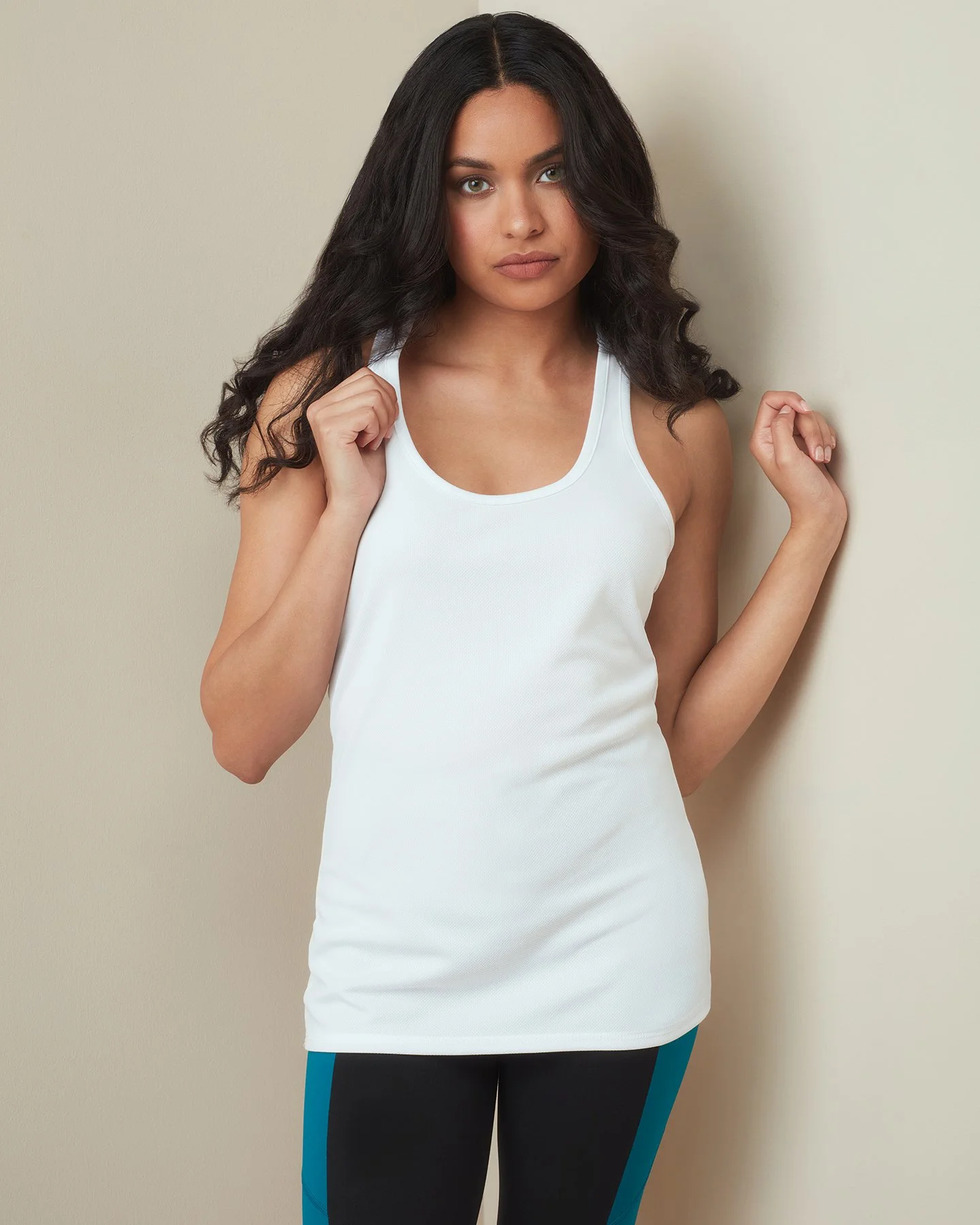 stedman-st8540-active-140-tank-woman-white-model-1 Stedman Active 140 Tank Top for women