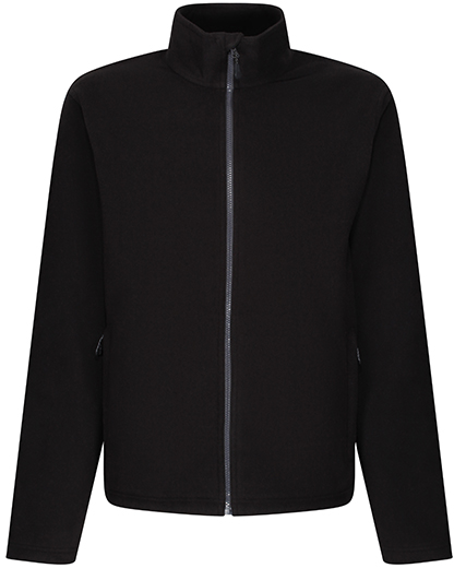 regatta-trf622-honestly-made-recycled-full-zip-microfleece-black-front-2 Regatta Honestly Made Recycled Full Zip Microfleece