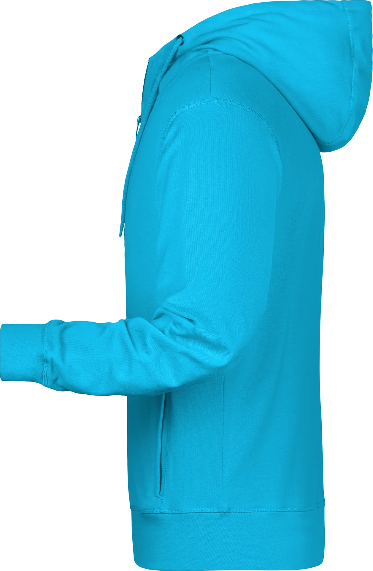 James & Nicholson Men`s Zip-Hoody
