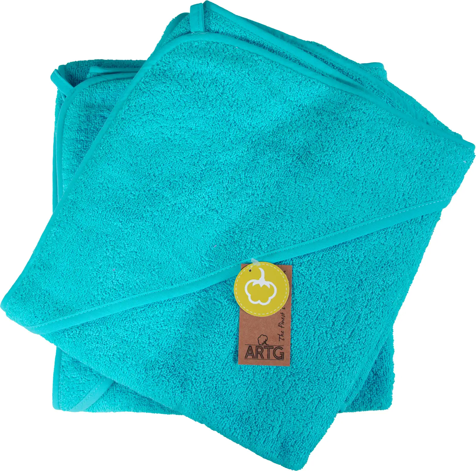 artg-arb031-babiezz-baby-hooded-towel-aquablue-front-1 ARTG Babiezz® Baby Hooded Towel