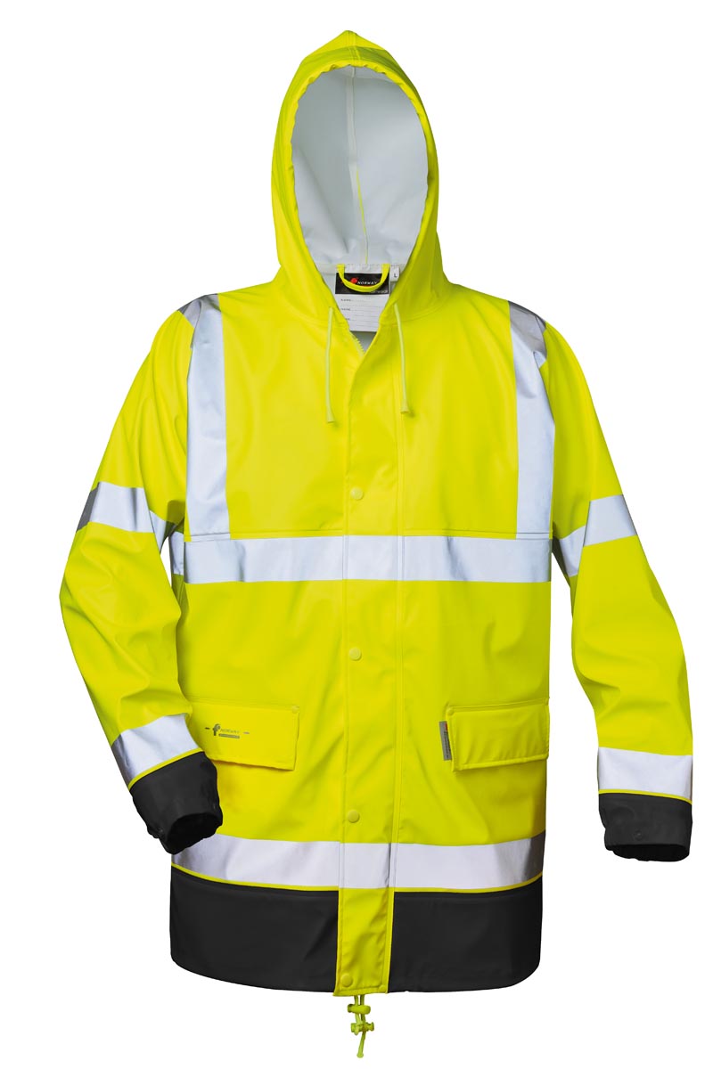 NORWAY Warnschutz PU-Stretch Regenjacke MANFRED NORWAY Warnschutz PU-Stretch Regenjacke MANFRED