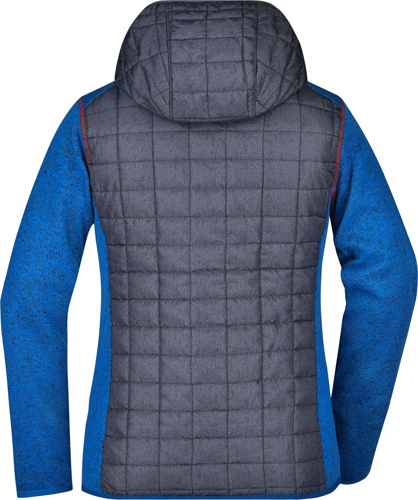 James & Nicholson Ladies Knitted Hybrid Jacket