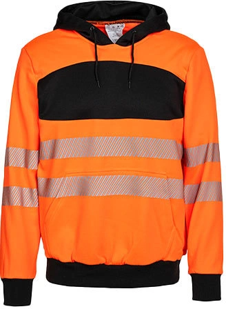 Korntex EOS Hi-Vis Workwear Hoody With Printing Area